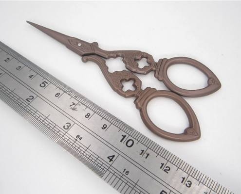 Embroidery Scissors - Bronze Decorative 2